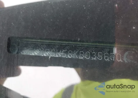 2019 Honda Pilot Ex-L z USA, uszkodzony, nr VIN 5FNYF6H58KB035670